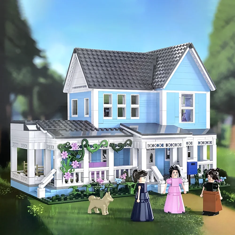 1018PCS Moc Gilmore Girls's house Building Block Set, Ideas Toys For Boys And Girls Christmas Gifts, Decoration Model for Adults