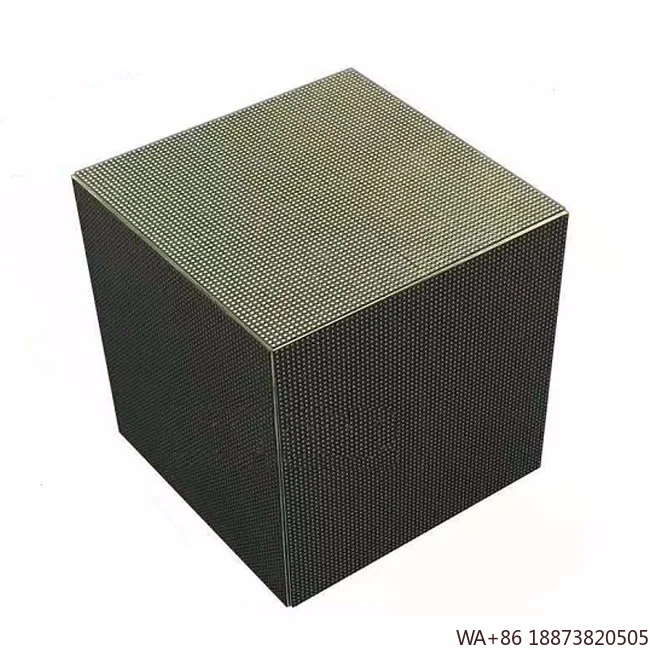 شاشة LED Cecile بتصميم حديث مكعبة بالألوان الكاملة للاستخدام الخارجي عالي السطوع للإعلان على شكل شاشة مكعب سحري #3