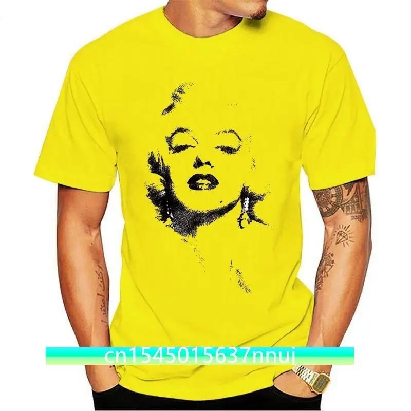 New Antidazzle Marilyn Monroe Shirt Character Print Casual T Shirt Women Tops Short Sleeve Batwing Camisetas Mujer White Tee Shi