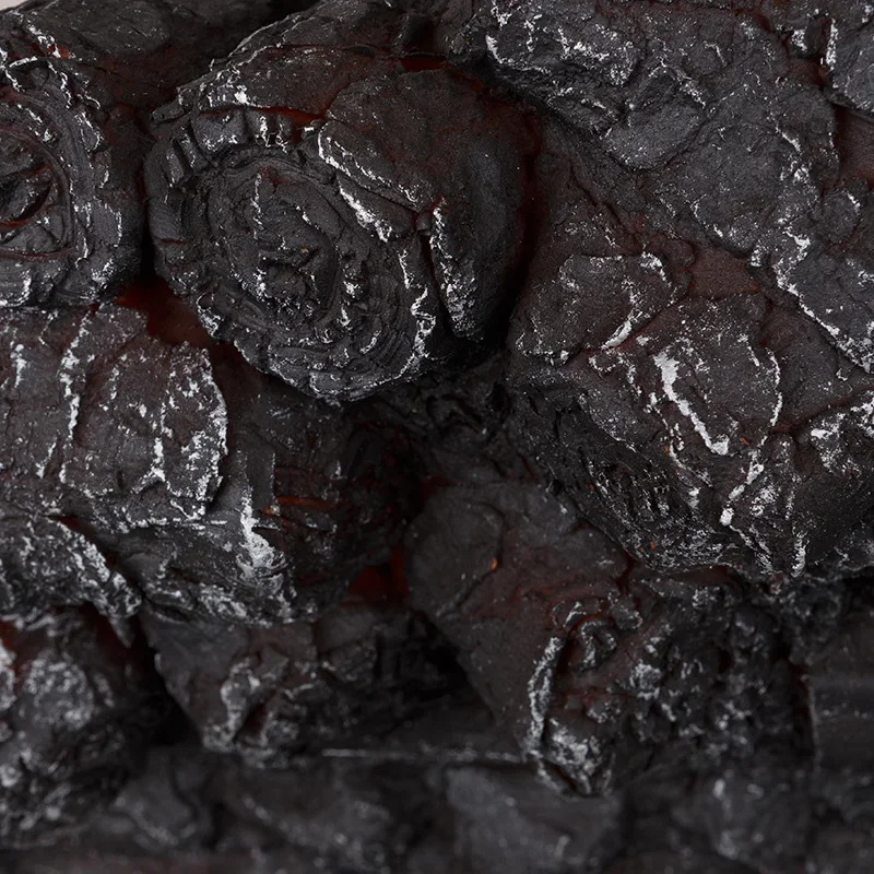 Conjunto de toras para lareira elétrica, pilha de carvão simulada, inserção de lareira, som de rachadura, controle remoto