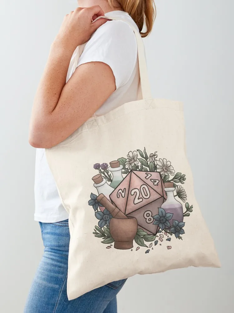 Alchemist D20 Tabletop RPG Gaming Dice Tote Bag bag luxury women large size bags eco bag folding hand bags
