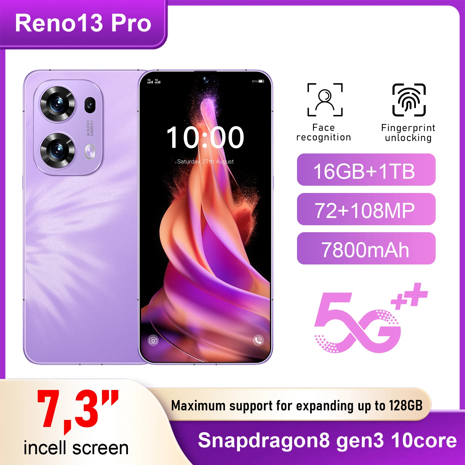 

Горячая новинка 2026: Высококачественный силиконовый чехол для смартфона Reno 13 Pro 7.3 дюйма, противоударный, для мобильных телефонов и аксессуаров