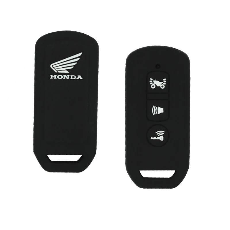 Motorcycle 3 Buttons Key Silicone Key Cover Case For Honda Adv 150 Pcx 150 Sh 125 pcx150 RX125 FORZA 300 350 Forza300 NS110R Sco