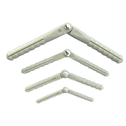 20 Pcs Plastic Needle Hinge Stick Pivot Pinned And Round Hinges Stitch Pin For RC Aircraft Model Accessories parts