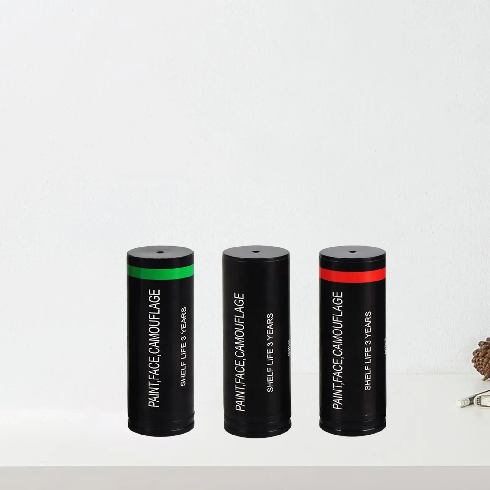 3x Rot-Schwarzes Tarnfarben-Se – Camo Face Paint Bewertung und Preis