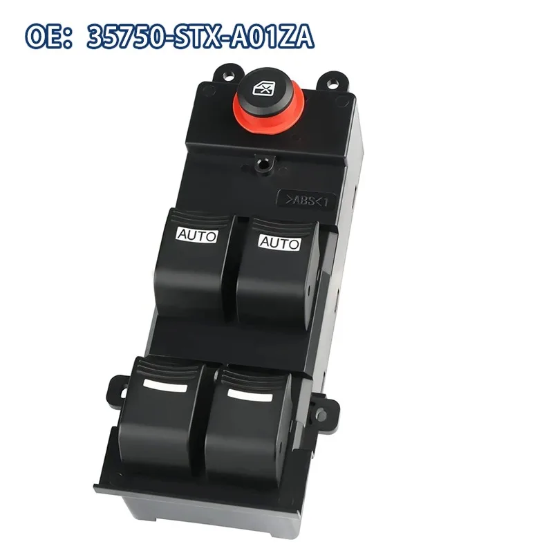 

35750-STX-A01ZA 35750STXA01ZA Front Left Master Power Door Window Switch For 2007-2013 Acura MDX 14Pin Driver Side Window Switch