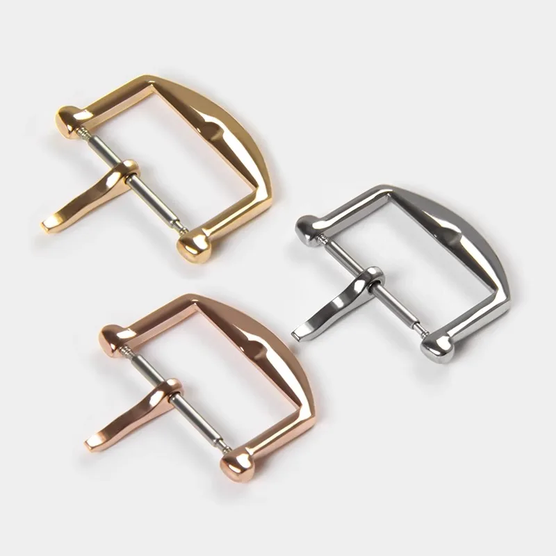 16 мм 18 мм 20 мм для часов IWC, универсальная новая игольная пряжка, нейлоновый холщовый ремешок, сменная новая пряжка для часов из нержавеющей стали