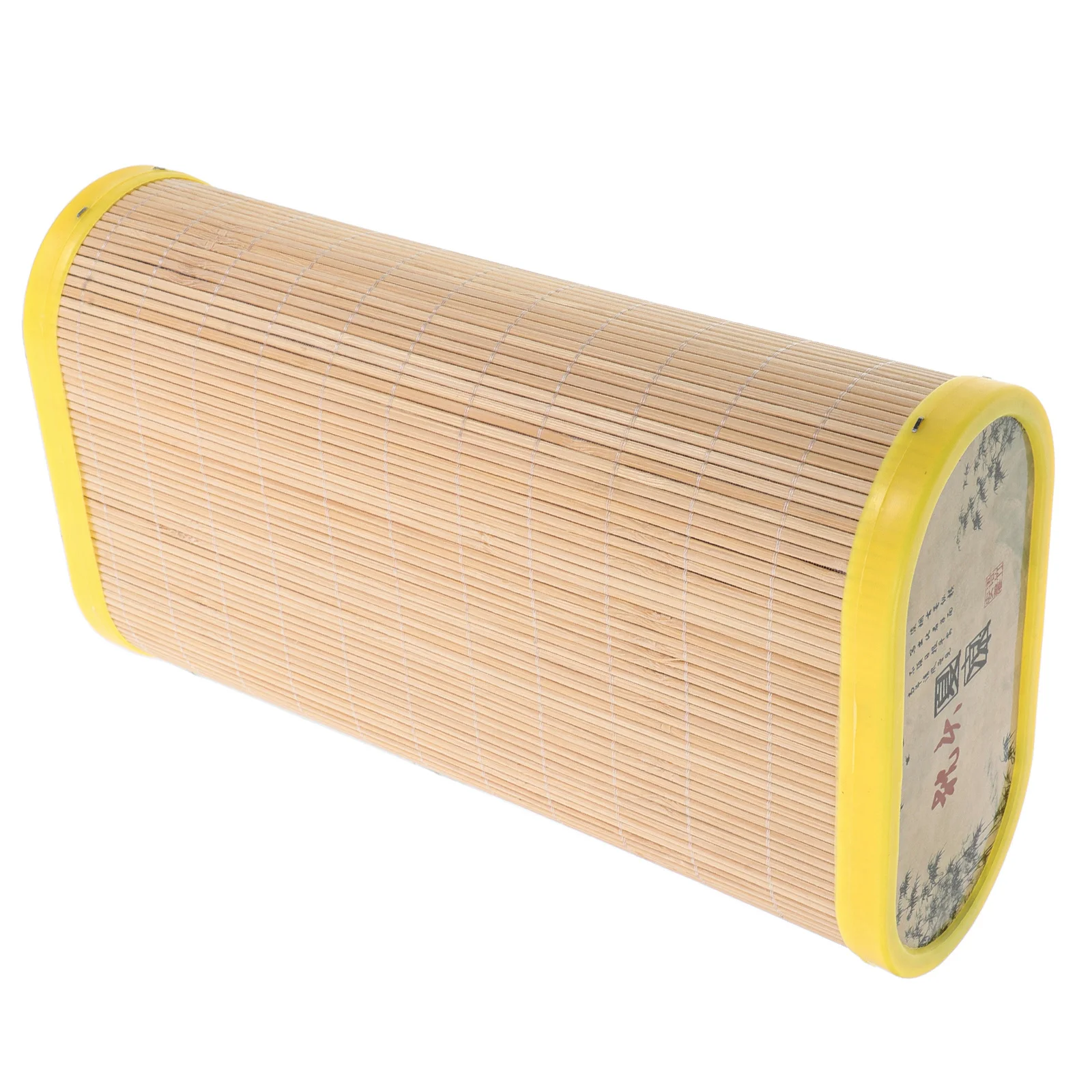 وسادة تبريد من الخيزران قابلة للتنفس، وسادة مسند رأس صيفية منسوجة، وسادة استرخاء لدعم رأس الساونا، وسادة صيفية من الخيزران قابلة للتنفس #1