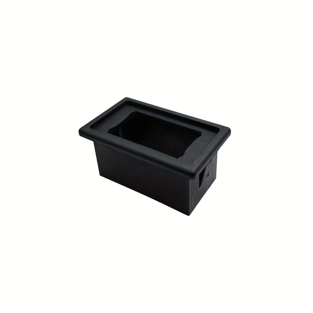 Rocker Switch Holder Panel Black ABS Universal Auto Toggle Switch Housing 1/2/3/4/5/6Hole Panel Durable Mount Bracket RV Boat
