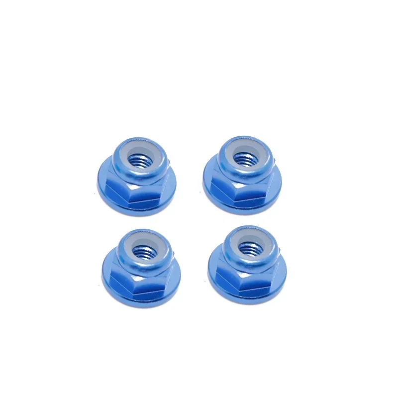 RC M3 M4 M5 Color Aluminum Alloy Lock Nut Nylon Ring Nut Model Car, Boat and Aircraft