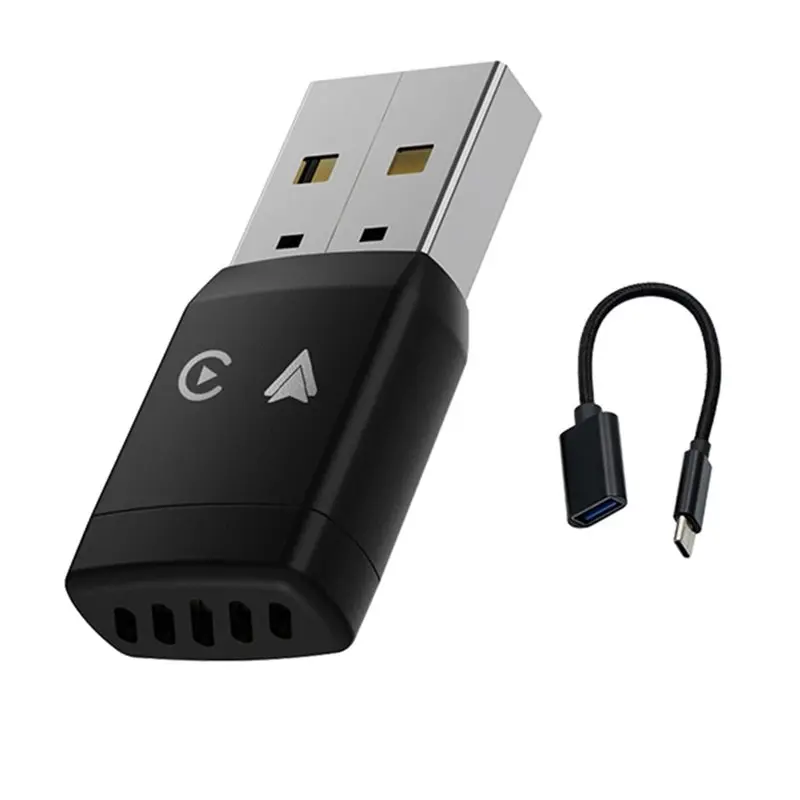 【Price Drop !!】 Wireless Carplay Android Auto 2In1 Box Wired To Wireless Dongle Mini Smart Box Plug& Play Car Adapter