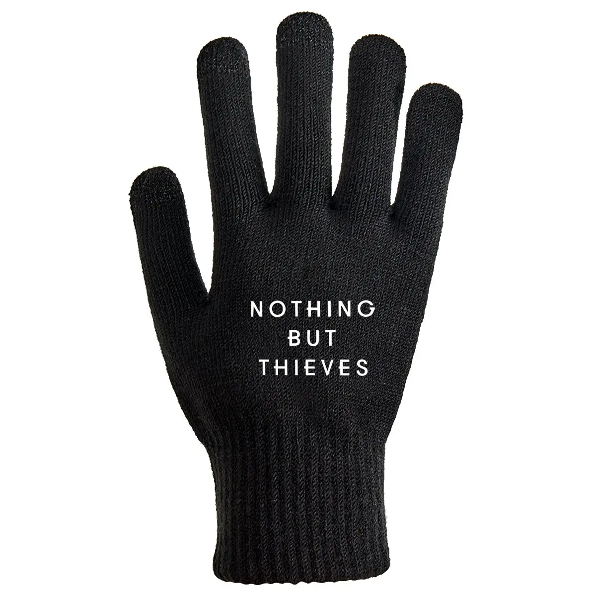 Nothing Thieves Text Outdoor Cold Weather Gloves Warm & Anti-Slip