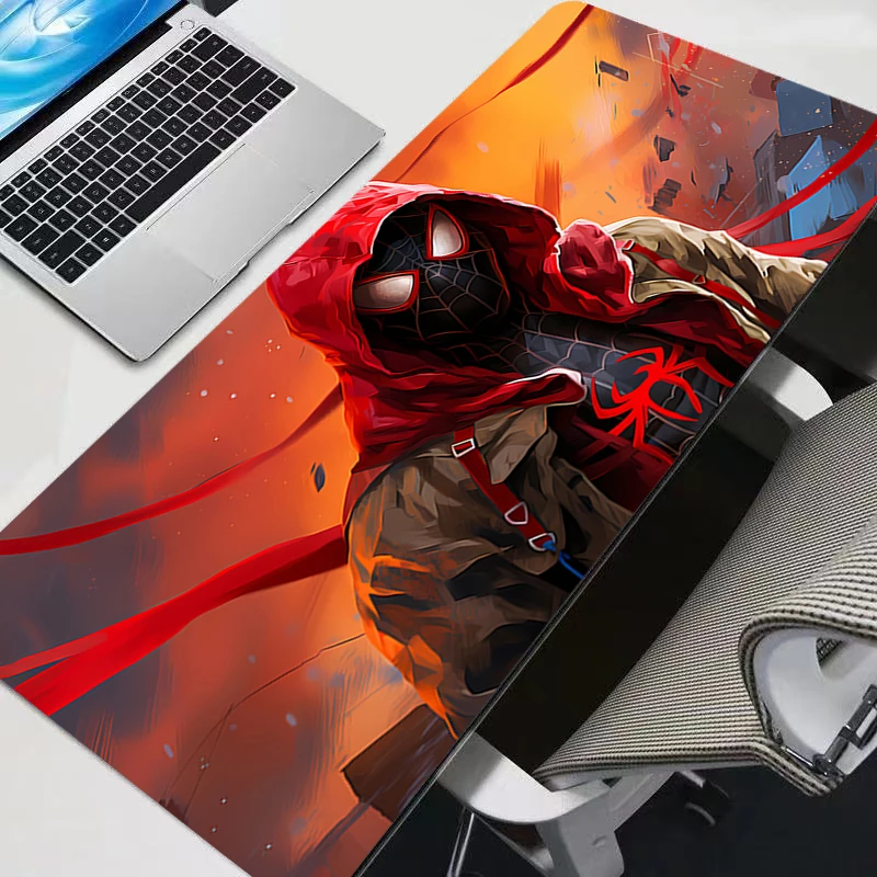 لوحة الماوس eSports طاولة مطاطية كبيرة XXL ألعاب مكتب حصيرة لوحة مفاتيح الكمبيوتر ملحقات الألعاب السجاد S-Spider-Mans لوحة الماوس