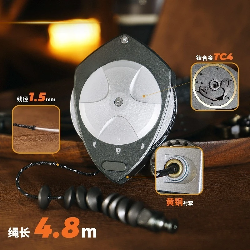 For Live Fish Buckle Large Fish  Silver Carp and Bighead Carp Special Portable Tether Rope Outdoor Fishing Gear Accessories