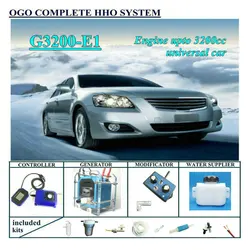 OGO Complete HHO system G3200-E1 Smart PWM MAP/MAF UPTO 3200CC Universal cars