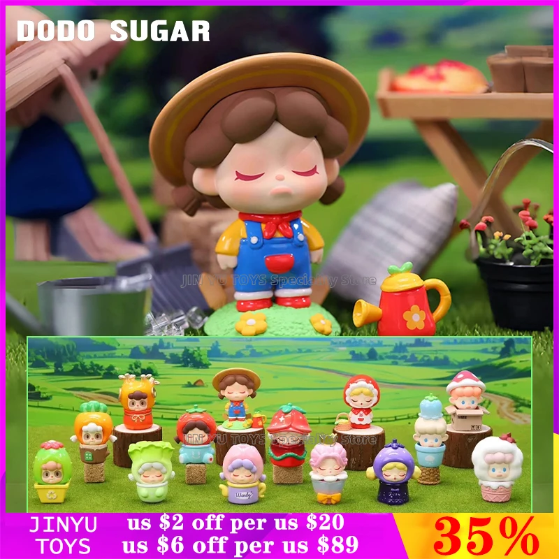 Dodo Plant Planting Together Series Mini Trendy Blind Box Cute Anime Action Figure Confirm Style Cartoon Model Guess Bag Gifts