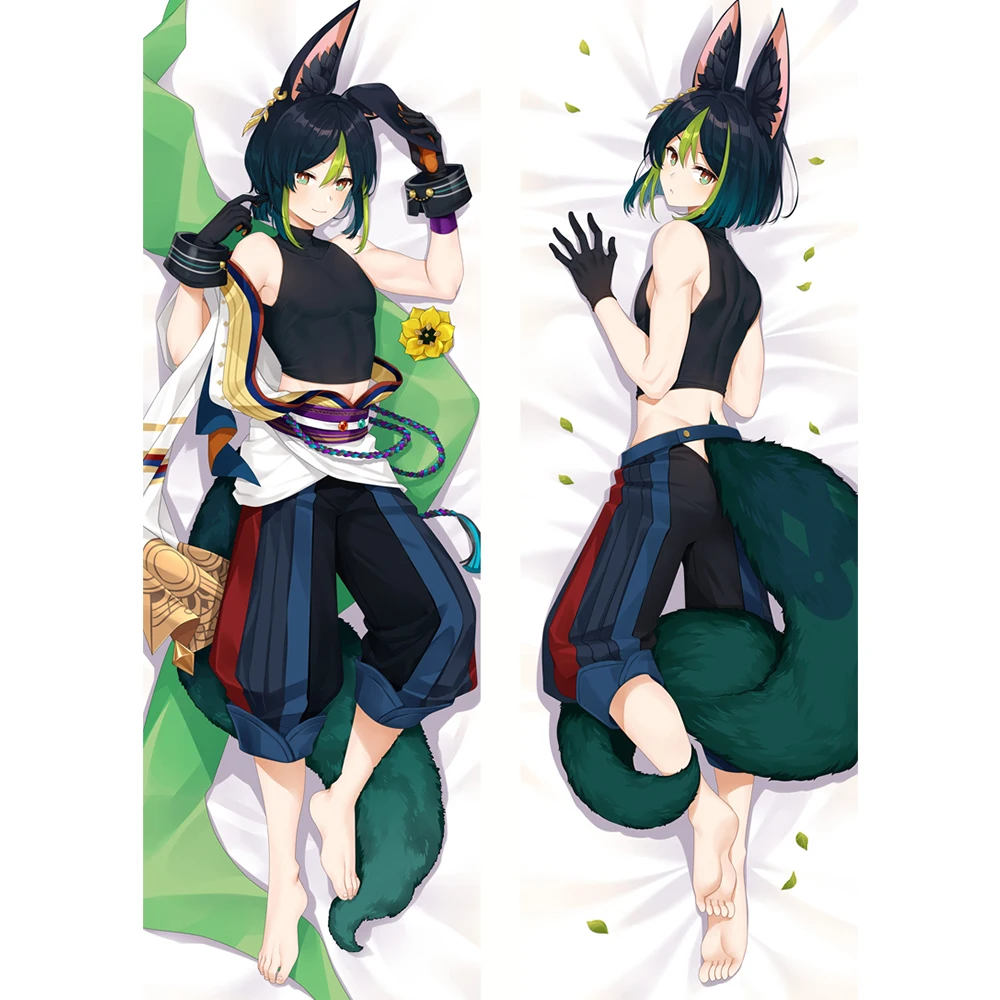 

Dakimakura Genshin Impact Pillow Case Anime Tighnari Cosplay Hing Body Accessories Gifts