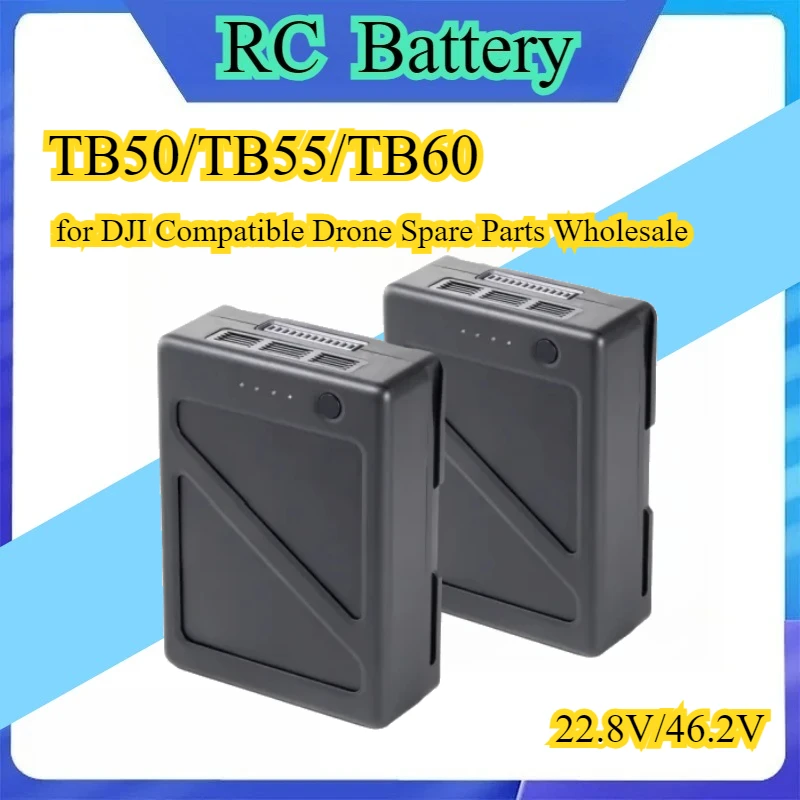 

TB50 TB55 TB60 LiPo Battery 22.8V/46.2V High Capacity for DJI Compatible Drone Spare Parts Wholesale