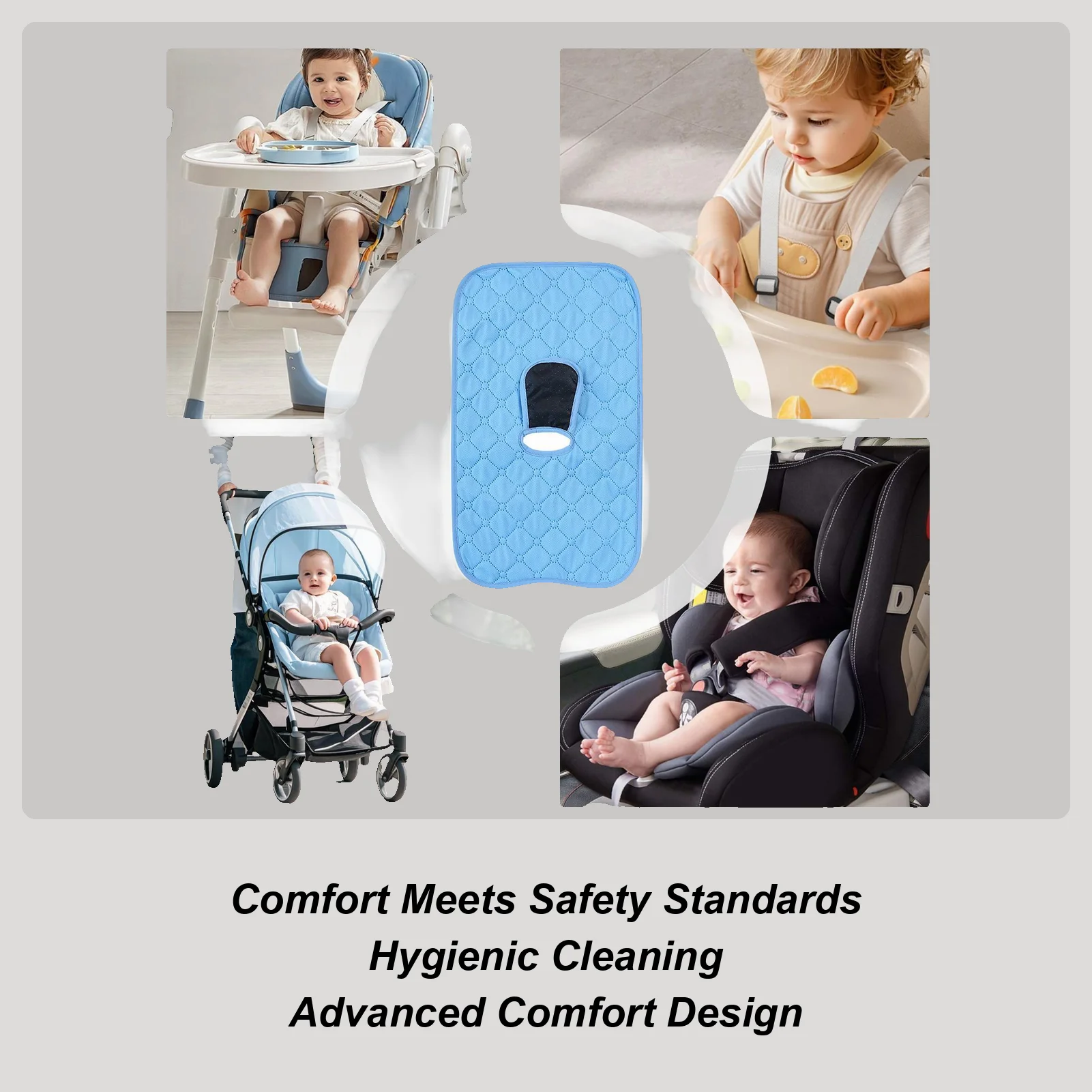 

Car Seat Seat Cushion Waterproof Potty Training Carseat Protector Portable Changing Pads for Training Urinal Road Trip Hot Day