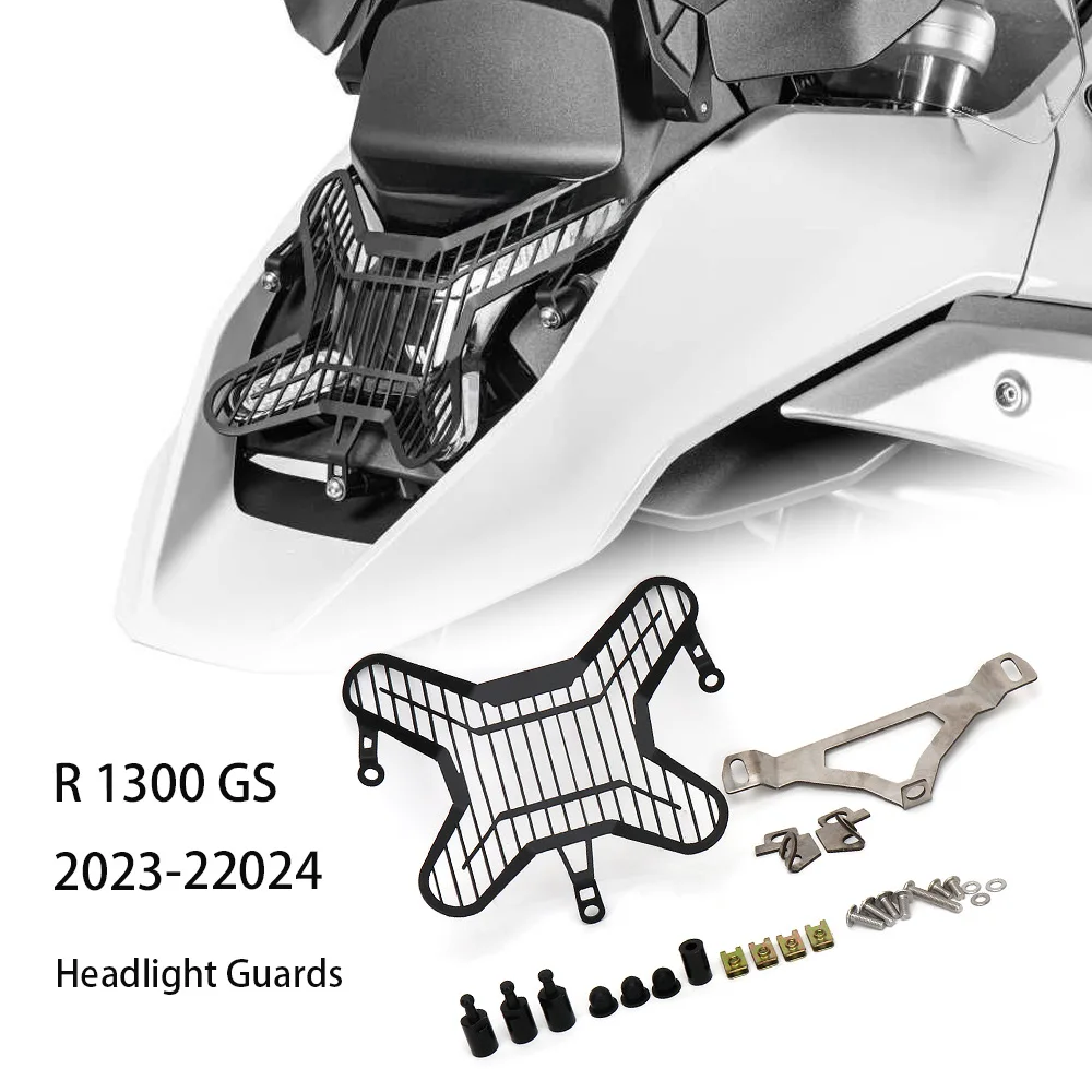 

For BMW Headlight Guard Protection Cover For BMW R R 1300GS R1300 GS r1300gs Headlamp Guard R1300GS 2023 2024 Guard Protection