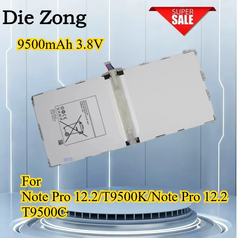 For T9500C For Samsung Tablet Note Pro 12.2 Note Pro 12.29500mAh 3.8V