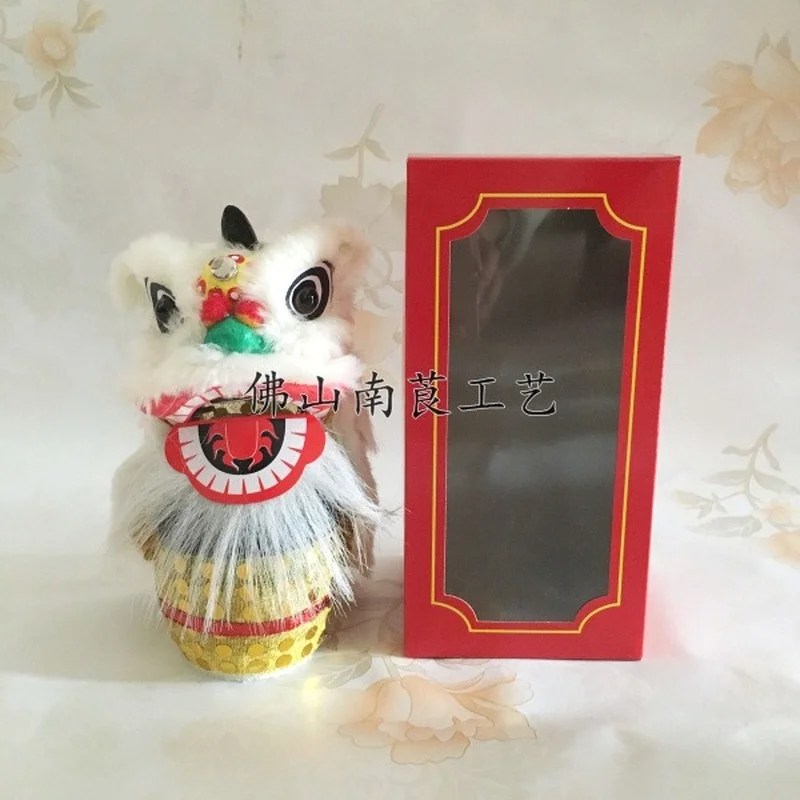 Lion Dance Small Lion Head Foshan Lion Awakening Ornaments Decoration Activities Performances and Costumes Gifts Crafts