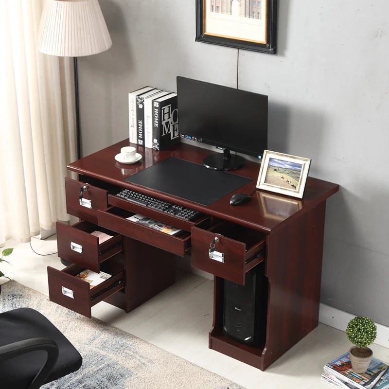 Korean Organizer Computer Table Office Modern Writing Executive Computer Desks Study Storage Executive Tavolino Hotel Furniture