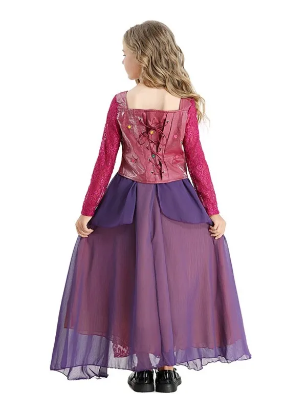 

Хэллоуин Костюм Ведьмы Доктор Взрослый Детский Представление Фестиваль Празднование Полиэфирное Волокно Традиционный Китайский Сценический Наряд