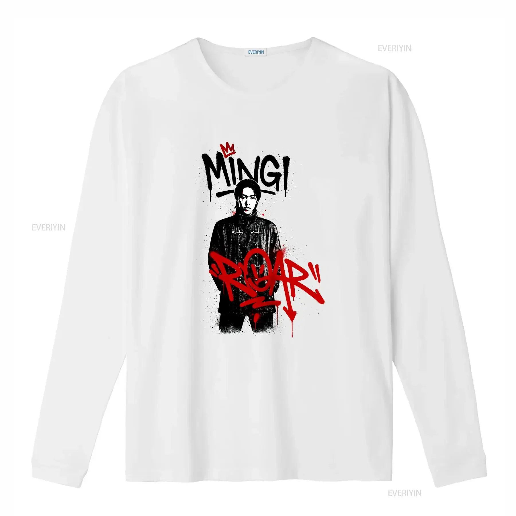 Retro Ateez Mingi Fix Off Roar T Shirt 2025 World Tour in Your Fantasy Golden Hour Part 3 Cowboy vintage Washed streetwear