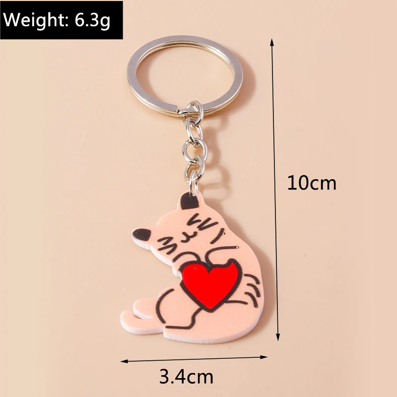 Cartoon Henne Schlüsselanhänger Tier Huhn Charms Schlüsselanhänger für Frauen Männer Autoschlüssel Handtasche Geldbörse Hängende Schlüsselanhänger DIY Zubehör – Detail 27
