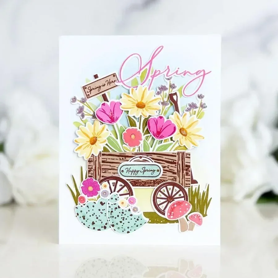 Praying for You Sentiments II Stamp 2026 NEW Cutting Dies Scrapbook Diary Decoration Stencil Embossing Template DIY Greeting