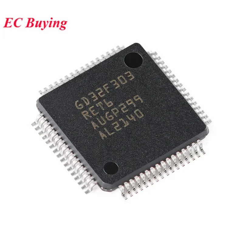 GD32F303RET6 GD32F303 GD32F 32F303RET6 LQFP-64 ARM Cortex-M4 32-bit Microcontroller MCU IC Controller Chip New Original