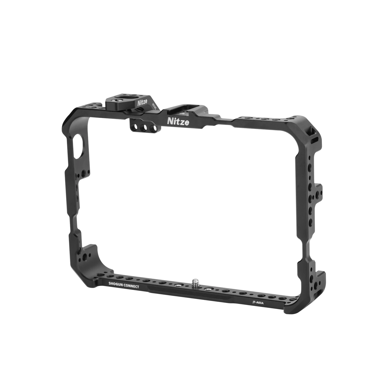 Nitze Cage for Atomos Shogun CONNECT Monitor with Mounting Plate - JT-A03B