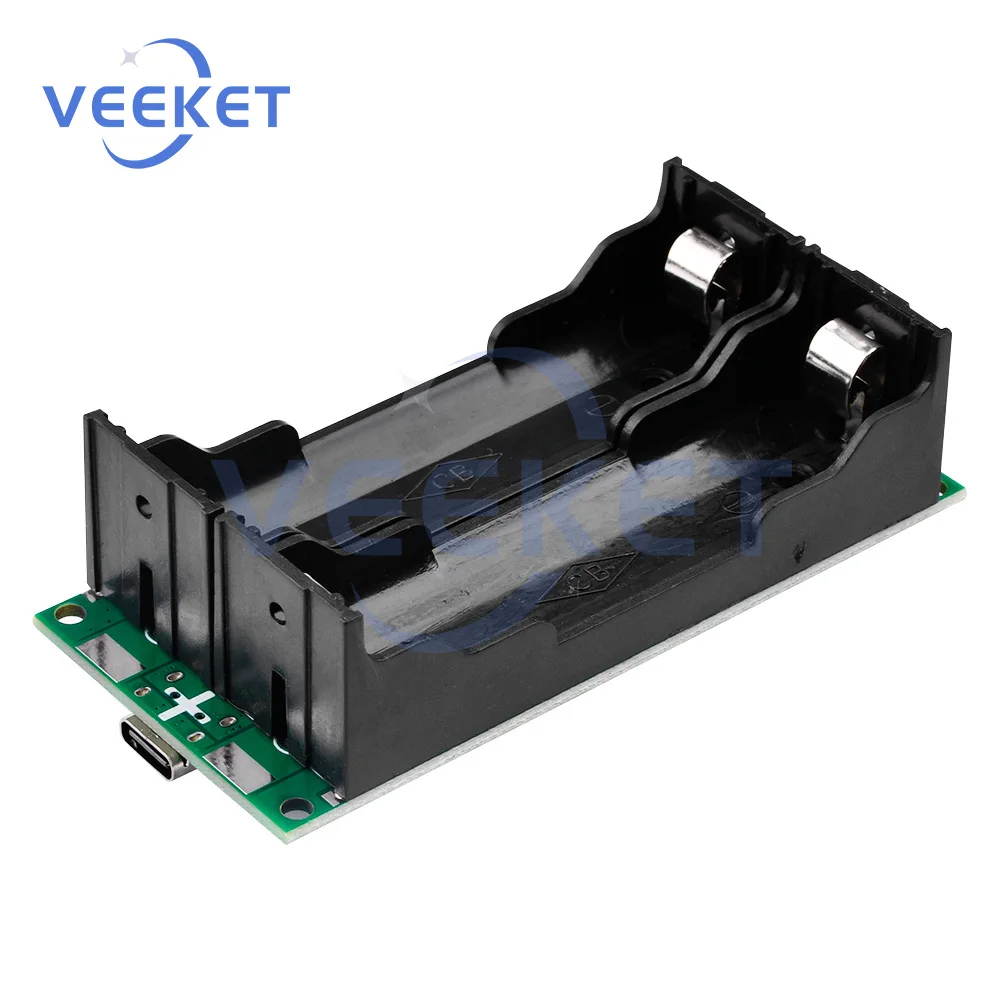 18650 Lithium Battery UPS Module 5V 9V 12V Step Up Converter with Seamless Power Switch for Router Camera