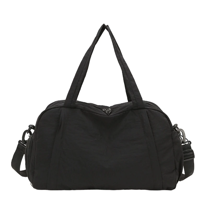 

G5AE Practical Oxfords Fitness Bag Separate Wet Dry Storage Lightweight Carryall For Gym Swimming Organization