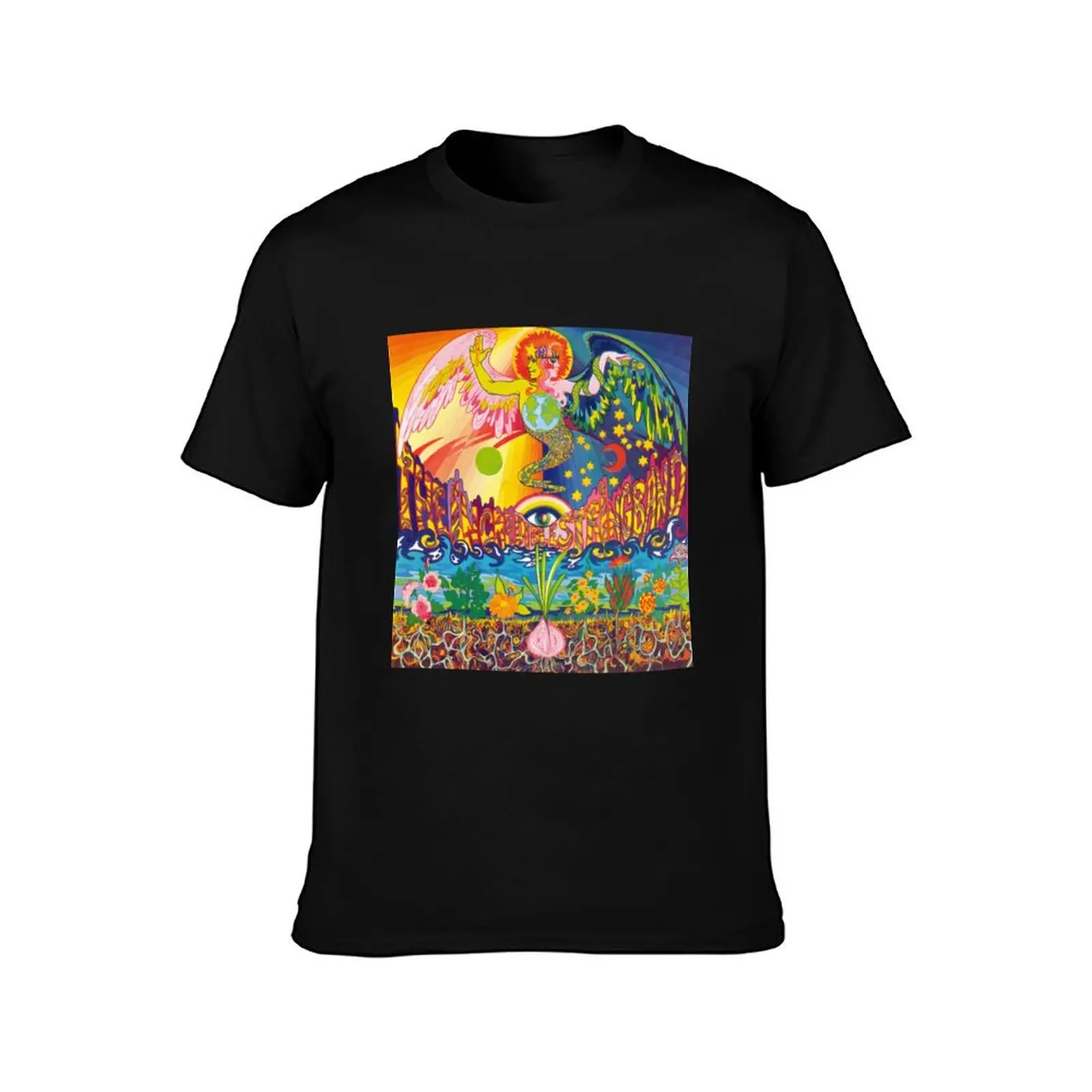 The Incredible String Band Album 5000 Spirits T-Shirt Streetwear Print Tee Shirt T-Shirt
