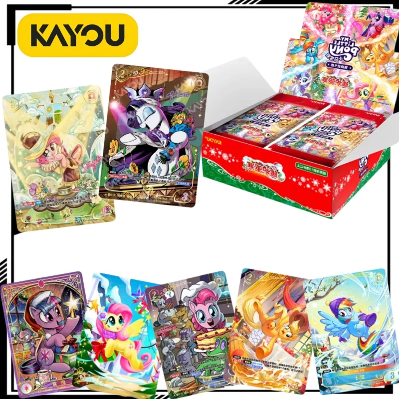 

Оригинальный набор коллекционных карточек KAYOU My Little Pony: Пинки Пай, серия «Уютный каминык», аниме-мерч