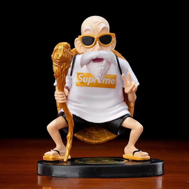 Dragon Ball Anime CharactersMaster Roshi Figure,Kame Sennin Figure Anime Statues Figurine PVC Figure Standing Posture Collection