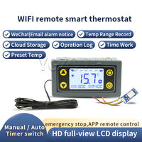 AC110-220V / DC6-30V Remote WIFI Thermostat APP Digital Display Intelligent Automatic Temperature Controller