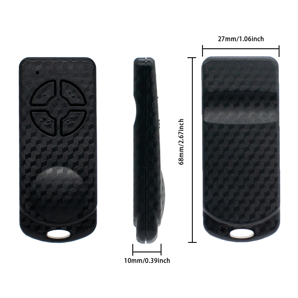 Handheld Transmitter TAU 250-TXD2 250-TXD4 250T-4 250T-4C 250T-BUG2 250T-BUG4 250-SLIM 250-K-SLIM For 433MHz Fixed Code Clone