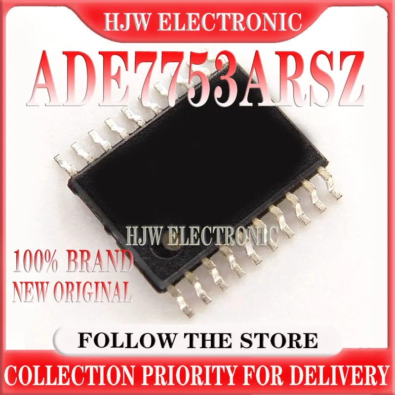 

10pcs/lot ADE7753ARSZ ADE7753ARS ADE7753 ADE7753ARSZ-RL SSOP-20 100%NEW Original