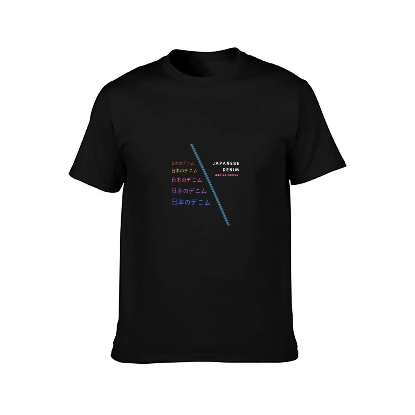Daniel Caesar - Japanese Denim T-Shirt Summer Casual Cotton Tee Oversized Streetwear Tops Vintage Graphic Print 100% Cotton