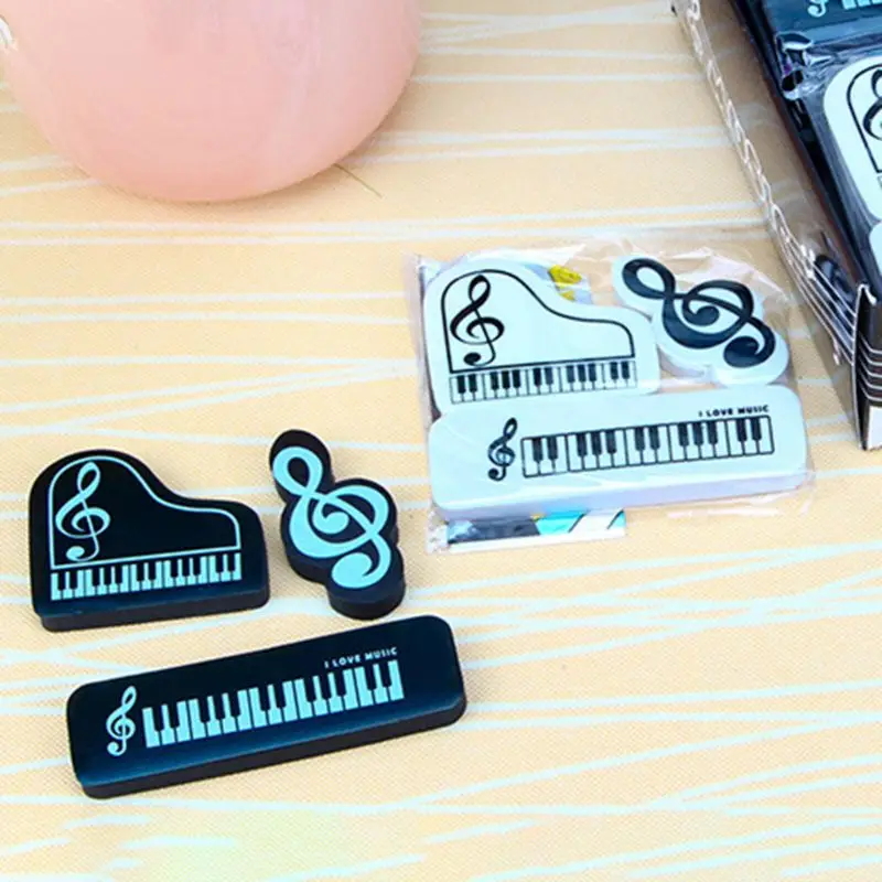 6Pcs Creative Sweet Candy Lolipopทำความสะอาดยางลบสำหรับของขวัญเด็กโรงเรียนQ6PA