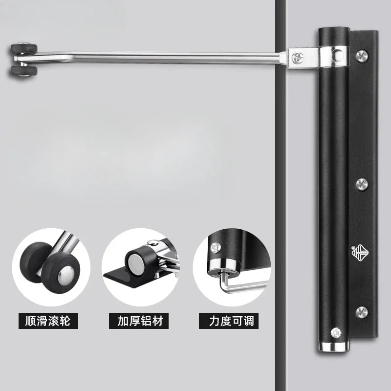 

Автоматический дверной доводчик — гидравлическая буферная система для домашнего использования, легко устанавливаемый внешний дверной доводчик