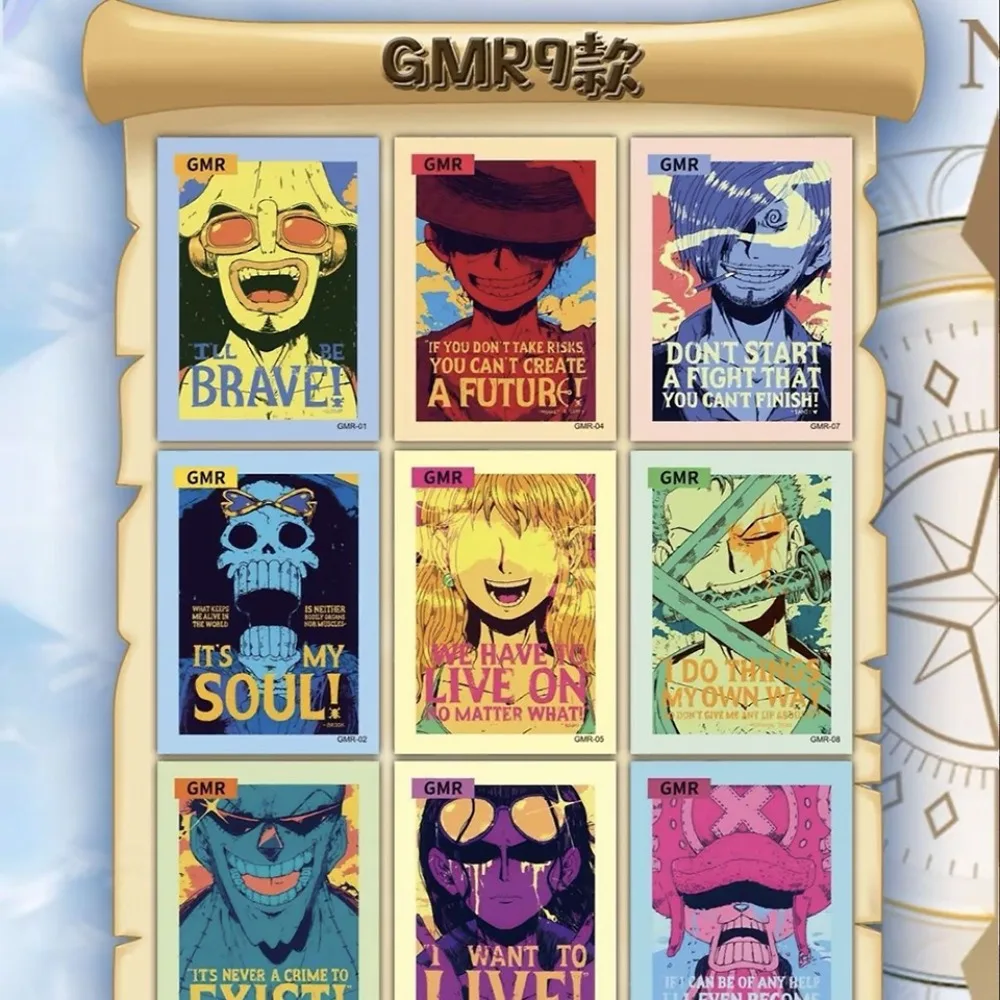 Wholesale One Piece Collection Cards Monkey D. Luffy Anime Popular Protagonist Special Commemorative Cards Peripheral Toy Gifts