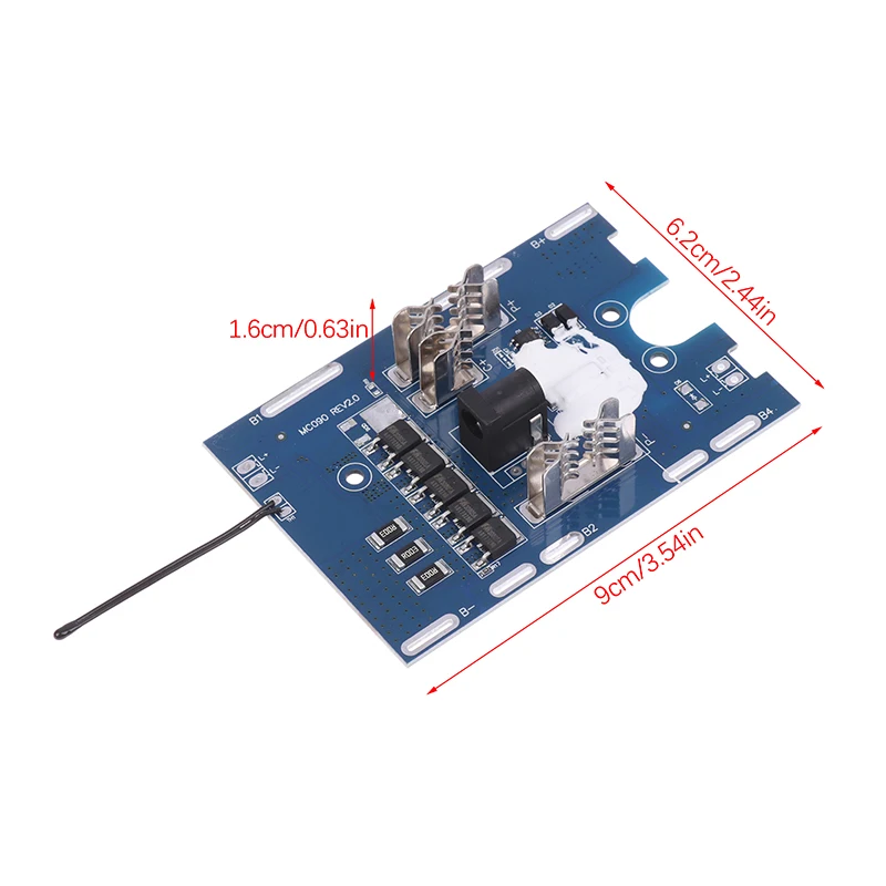 1pc Turmera 21V 5S 5MOS 6MOS Battery With NTC Protection Board Use In Makiita Replacements