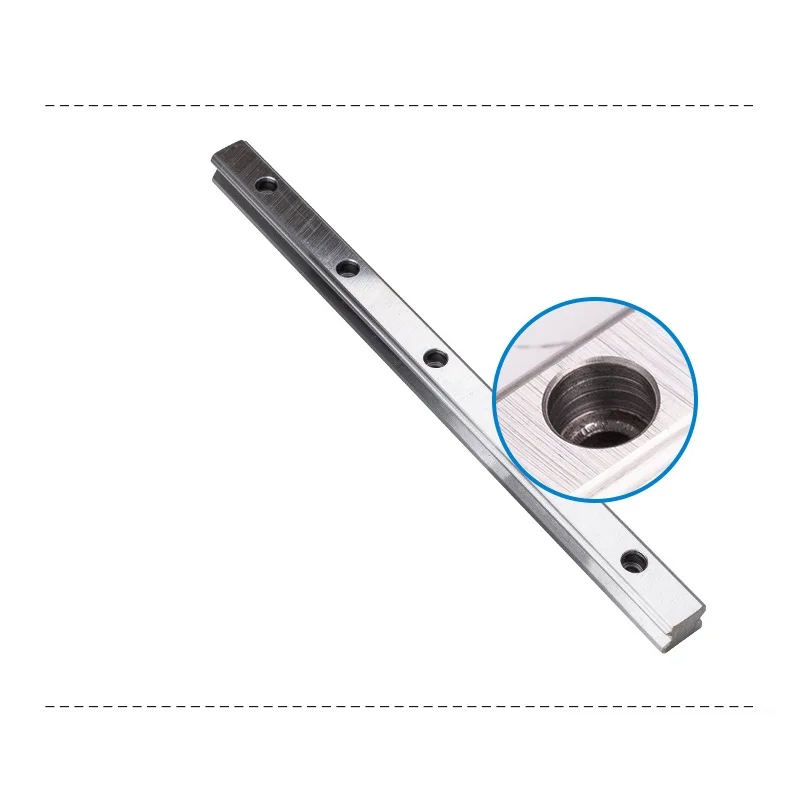 2pcs Linear Rail HGR15 / HGR20 / HGR25 Linear Guides for CNC Router
