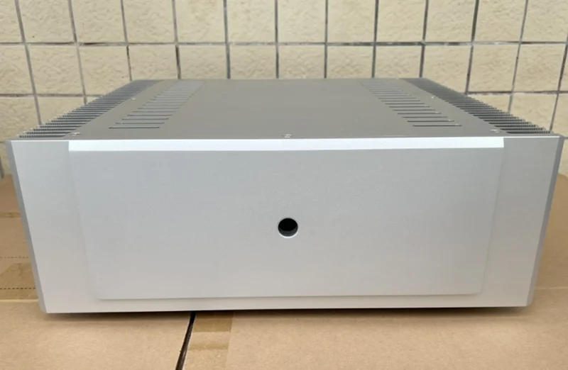 Srebrna sznur 150mm pełna aluminiowa klasa wzmacniacza obudowa obudowy/obudowa/pudełko DIY (430*150*413mm)
