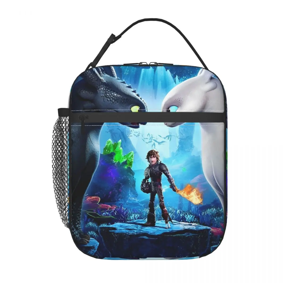 Toothless Insulated Lunch Box Dragon Product Storage Food Box Multifunction Cooler Thermal Lunch Box For School