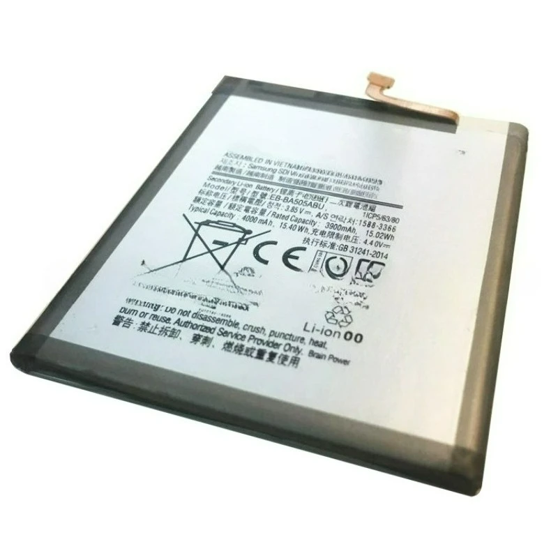New Battery  EB-BA505ABU Battery for Samsung Galaxy SM-A505F A50 A505F